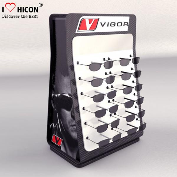 Cheap Retail Store Illuminating Sunglasses Display Case Acrylic Eyewear Display Cases for sale