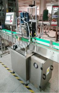 China PLC Controlled Linear Multi Function Bottle Semi Automatic Capper on sale