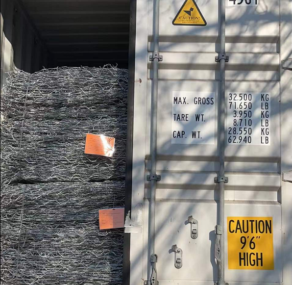 Galvanized Hexagonal Wire Gabion Basket for Erosion Control and Flood Protection