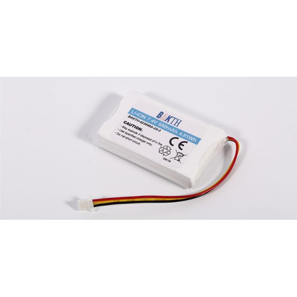 423048A 7.4v 650mah Lithium Ion Battery Pack for Bicycle Lamp Light