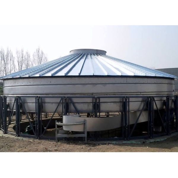 Wall Sheet Steel Silo Roll Forming Machine / Silo Side Panel Roll Forming Equipment