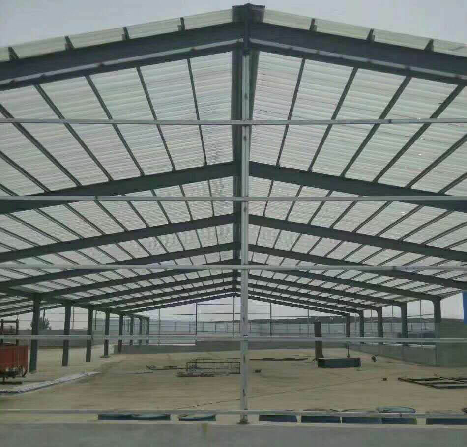 Impact Resistance Daylighting FRP Tile For Shed Greenhouse Roof