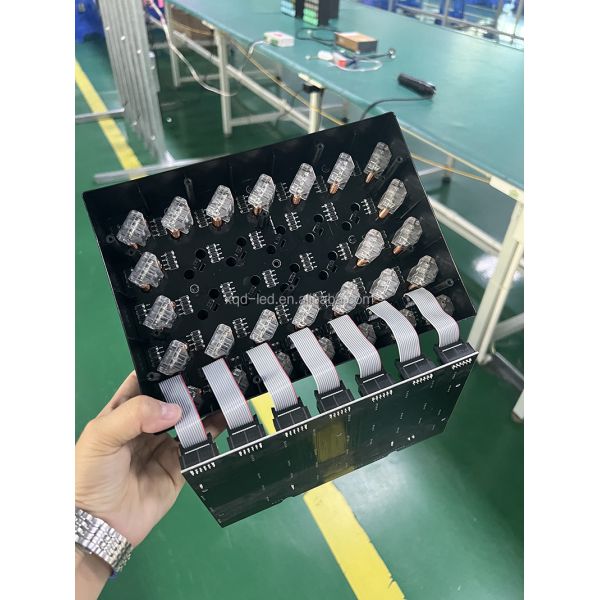 50mm Response Time Lcd Flip Dot Display For Video Wall Digital Clock