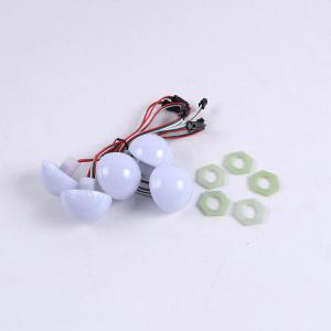 Hemisphere Opal Mask 53mm Led Amusement Light DC12V 2W Amusement Led Pixel Light Waterproof