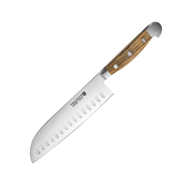 Cheap Chef'S Kitchen Knife Sets Olive Wood / Stainless Steel 0.19kg 30.5cm Hardness Toughness for sale