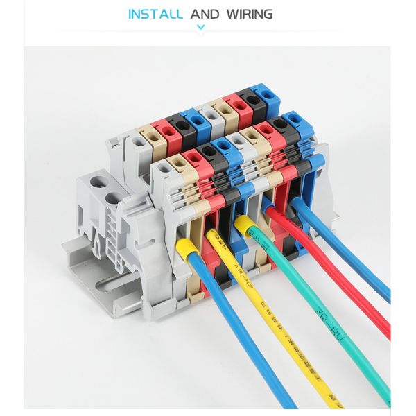 VE4012 4.0mm² Assortment Wire End Ferrules Copper Crimp Connector Insulated Cord Terminal Fast Installation