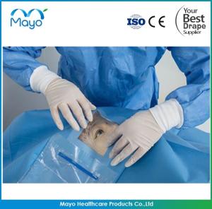 China Intravitrea Ophthalmic Surgical Drape EO Sterilized Eye Surgery Drape on sale