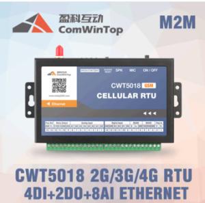 Best CWT5018 4g Ethernet Modbus RTU data logger with Rs232 and Rs485` wholesale