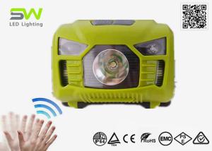 Best Rechargeable Waterproof Motion Sensor Headlamp With Red SOS Flashing wholesale