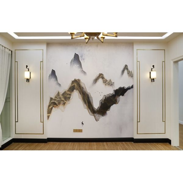 Solid Wood Plastic Intertek PVC Wood Wall Panels