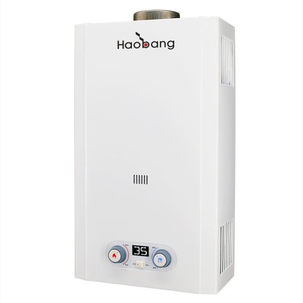 Cheap 2.64GPM LPG NG Instant Tankless Gas Water Heater With Double Knob for sale