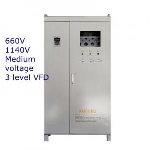 Best 660V 1140V Medium Voltage Frequency Converter VFD Three Level Inverter wholesale