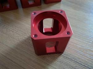 Best High-precision Red Color Anodized CNC Machining Aluminum Industrial Parts wholesale