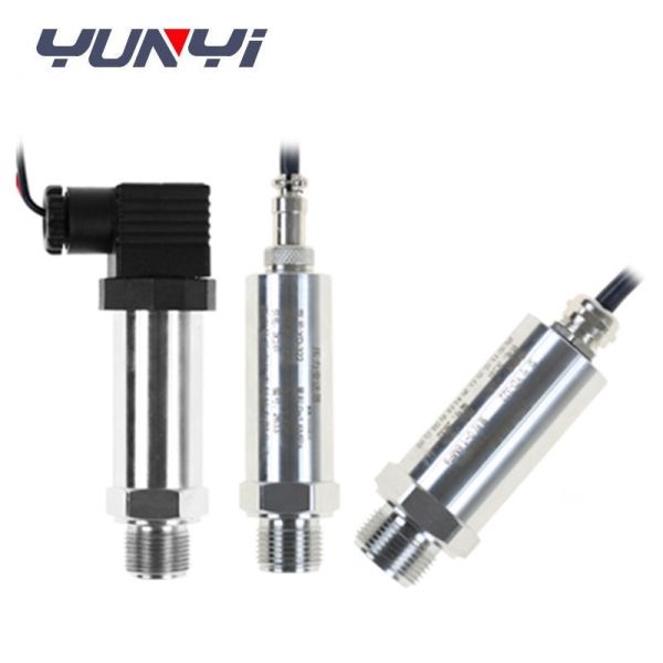 YD31 Hydraulic Diffused Silicon Air Water Pipe Flow Pressure Sensor Transmitter 12 To 30VDC 316L Stainless Steel