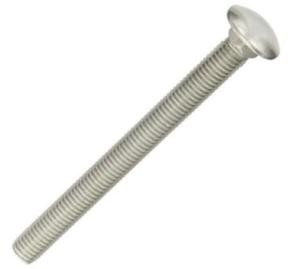 China DIN ANSI Stainless Steel Carriage Bolts 5mm 20mm Diameter Simple Design on sale