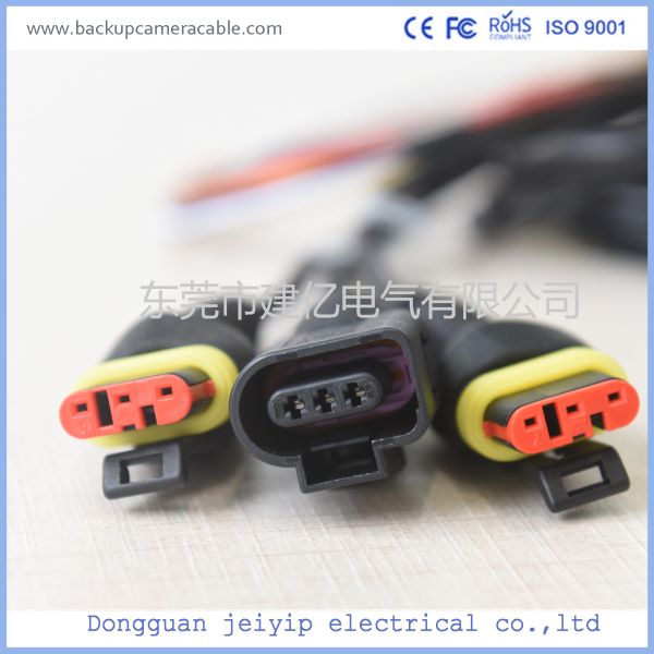 Bus Internal 16 Pin Terminal Cable , Vehicle Interior Automobile Anti Plug-In Cable
