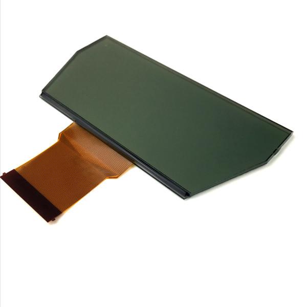 Cheap Corner Cut TN Segment LCD Display With FPC Flex Connection Wide Temperature for sale