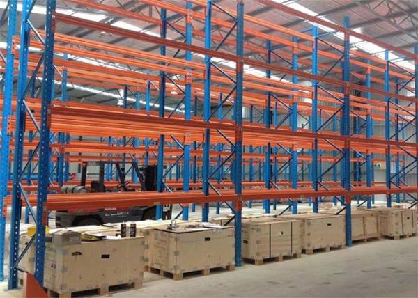 Cheap Optional Color Heavy Duty Pallet Racking System Width 1000-3500mm Stable for sale