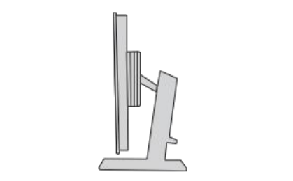 Desktop mounting configuration diagram