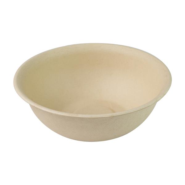 Cheap Biodegradable Disposable Microwavable Serving Bowls With Lids Pulp Salad Takeaway for sale