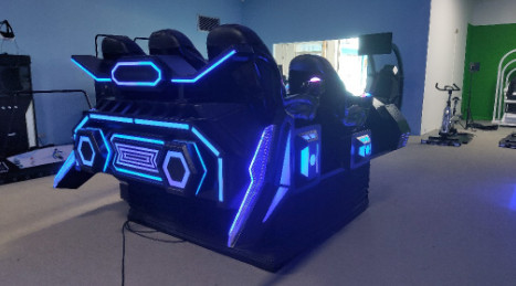 6 Seats 9d Virtual Reality Simulator Movie Theater plastic Material