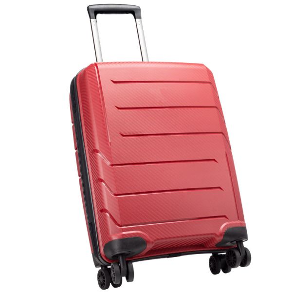 Lightweight Polypropylene Trolley Bag Stylish Hard Cover Suitcase Set 40-135litres