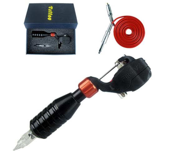 Cheap Digital PIPE  Rotary Tattoo Machine Gun Needles Adjust Aluminum Alloy for sale