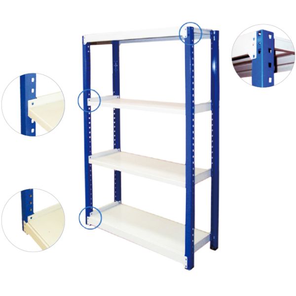 Medium Duty Rack A Carton Storage Shelving Long Span Rack Warehouse Storage Racking