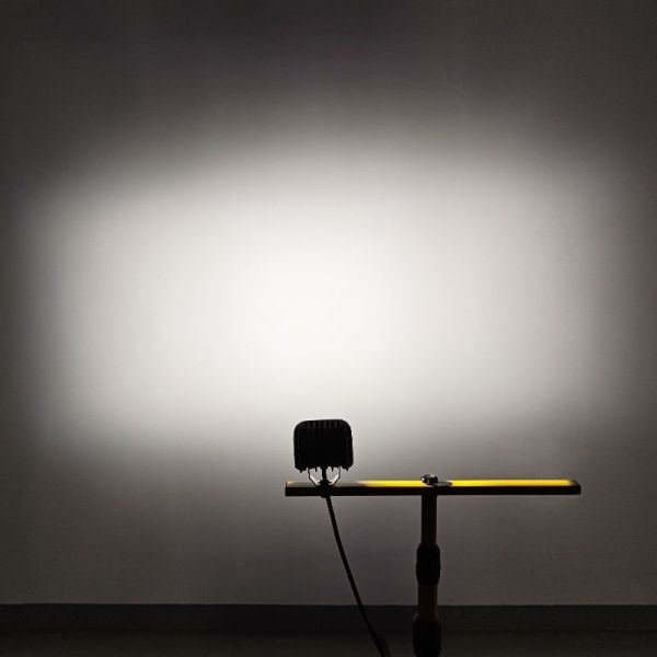 36W 12V 24V Flood Beam Dual Color Side Strobe LED Working Light