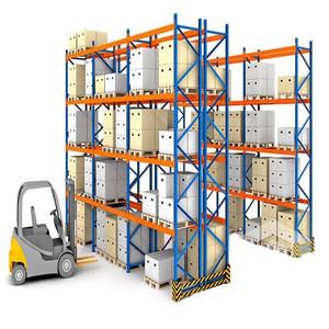 Cheap Custom Depth Material Handling Storage Rack System / Selective Pallet Rack for sale