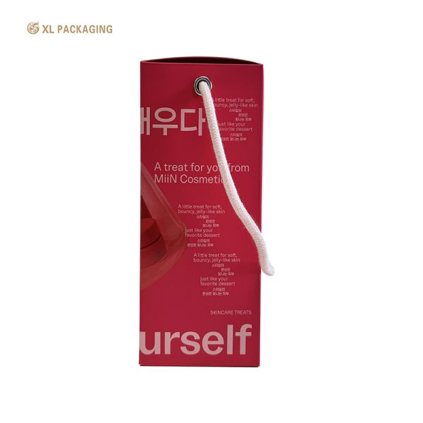 XL Packaging Printed Cosmetic Foldable Card Box Custom Printed Cardboard Paper Packing Color Folding Cosmetics Packaging Makeup Set Cosmetic Box With