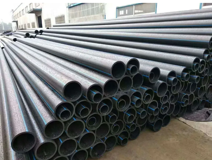 HDPE Solid Wall Pressure Pipe Extrusion Line for Gas Water Supply