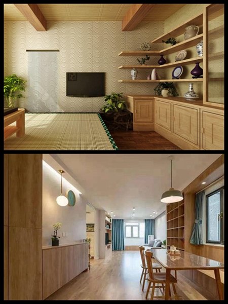 Natural White Beech Wood Veneer Crown Cut Customized Service