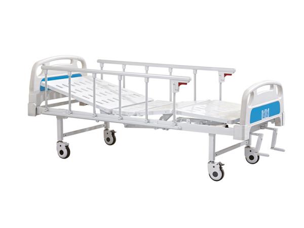 Cheap Two Cranks Electric Hospital Bed , Electric Patient Bed Stainless Bed Frame for sale