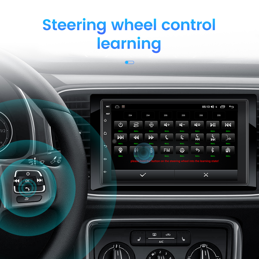 OS Android 10 Car Radio IPS GPS 2 Din Touch Screen for Car MP3 Bluetooth Player FM Radio