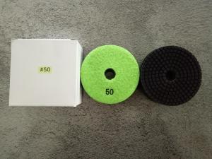 4 Inch Resin Bond Wet Diamond Polishing Pads For Stone High Effective