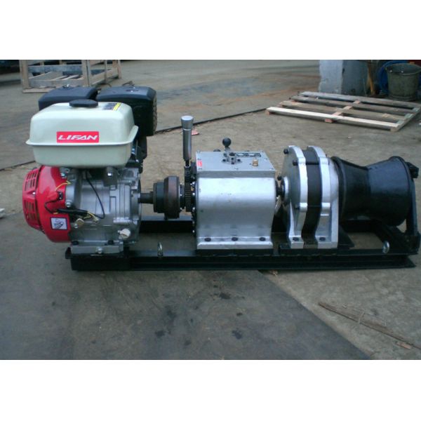 5 Ton Fast Line Speed Gasoline Engine Winch for Power Construction
