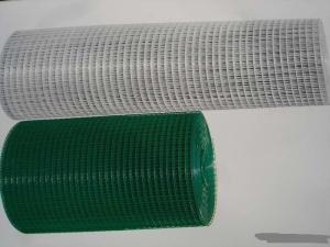 Square Hole Powder Coated Wire Mesh Panels , Galvanised Weld Mesh Sheet