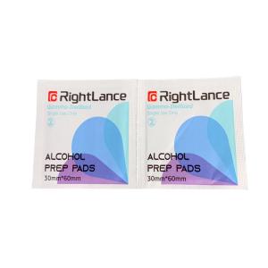 Best 30*60mm Sterile Alcohol Prep Pads Customized Multiple Single Use wholesale