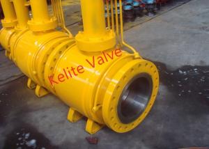China API ISO CE Standard Fully Welded Ball Valve , Metal Seated Ball Valves on sale