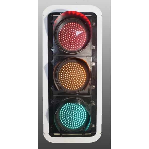 300mm Series Traffic Lights Three Sections Three-Color Traffic Light Round LED