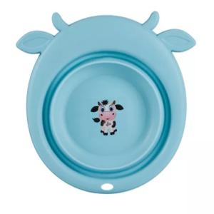 Plastic Collapsible Travel Foldable Wash Basin For Baby