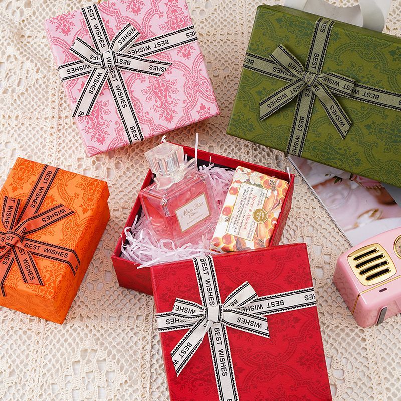 Lid and Base Box with Foam Insert Cardboard Paper Packaging Gift Jewelry Box