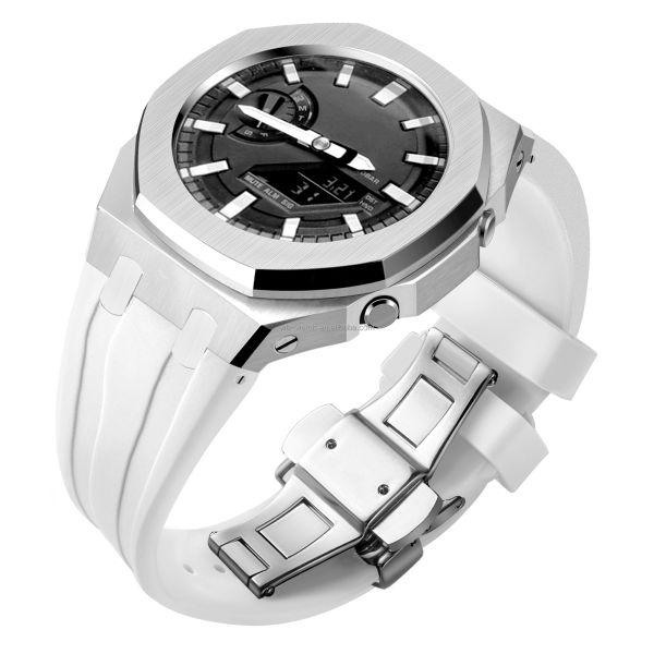 Ga2100 Mod Kit Stainless Steel Bezel Dial And Case Retrofit For Casio G Shock Ga 2110
