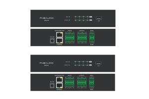 DC 12V Digital Audio Processor AEC Software Mixing Professional 4in 4out Mini