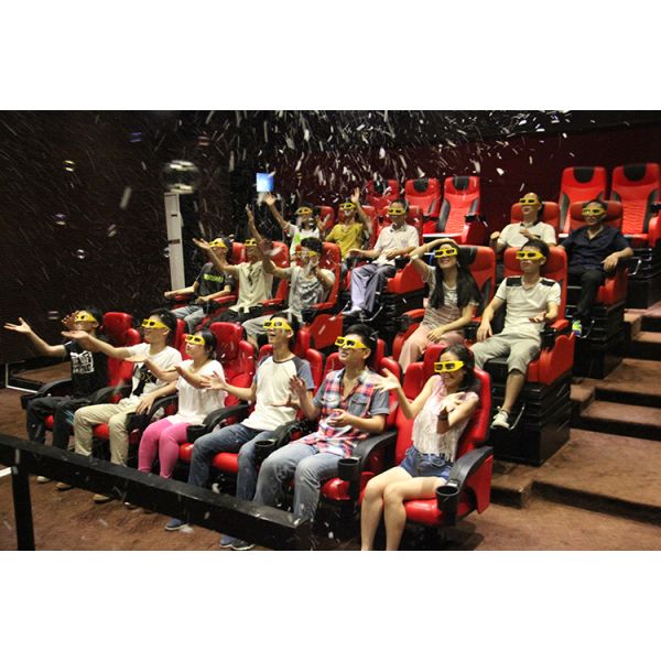 High Performance 4D Movie Theater Simulator With Different Styles / Colors