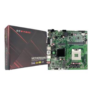 China PCWINMAX HM65 Motherboard LGA988 DDR3 Mini ITX Desktop Mainboard for 2nd 3rd Gen i3 i5 i7 Series Processors on sale