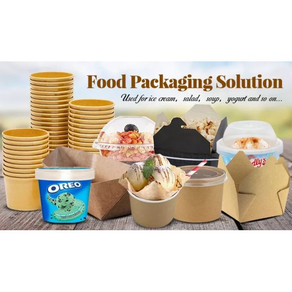 8-35oz Fully Automatic Ultrasonic Food Paper bowl Making Machine