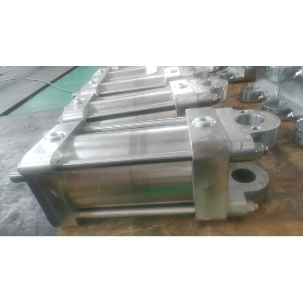 Stainless Steel Air Pneumatic Cylinder Acting Custom Standard