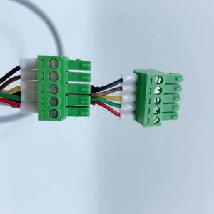 Green Terminal Block Industrial Wire Harness 5.08mm Pitch PCB Pluggable Terminal